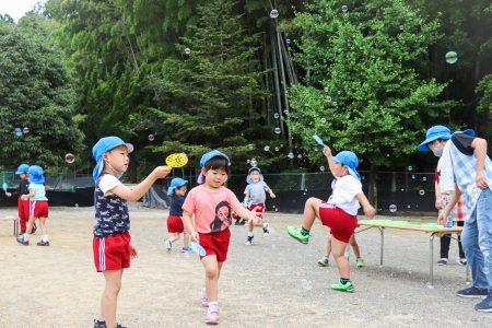 シャボン玉あそび☆彡